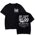 Faith Based Graphic Tee: He Left The 99 To Find Me - Unisex Christian T-Shirt by Creative Vault Marketplace