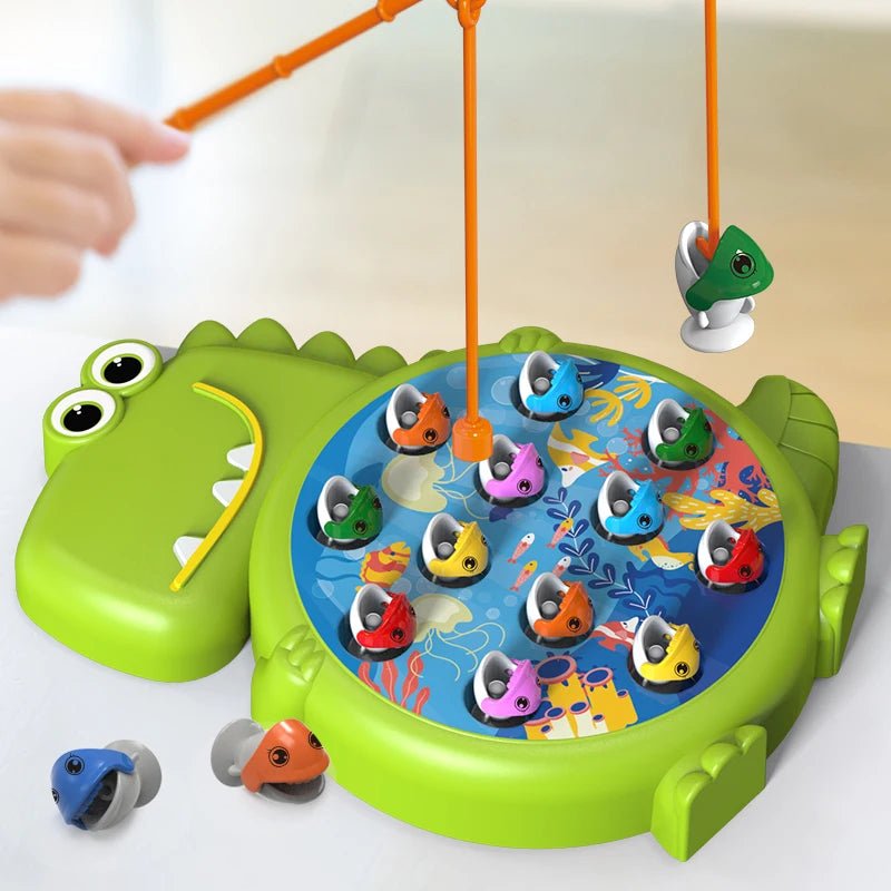 Baby magnetic fishing toys, educational toys, children's first birthday gifts, boys' and girls' intelligence development parent- by Creative Vault Marketplace