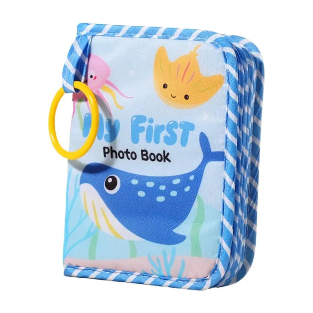 Baby Photo Album Soft Baby Book First Year Baby Photo Book Safe Mirror Family Memory Book for Newborns Toddler 1st Birthday Gift by Creative Vault Marketplace