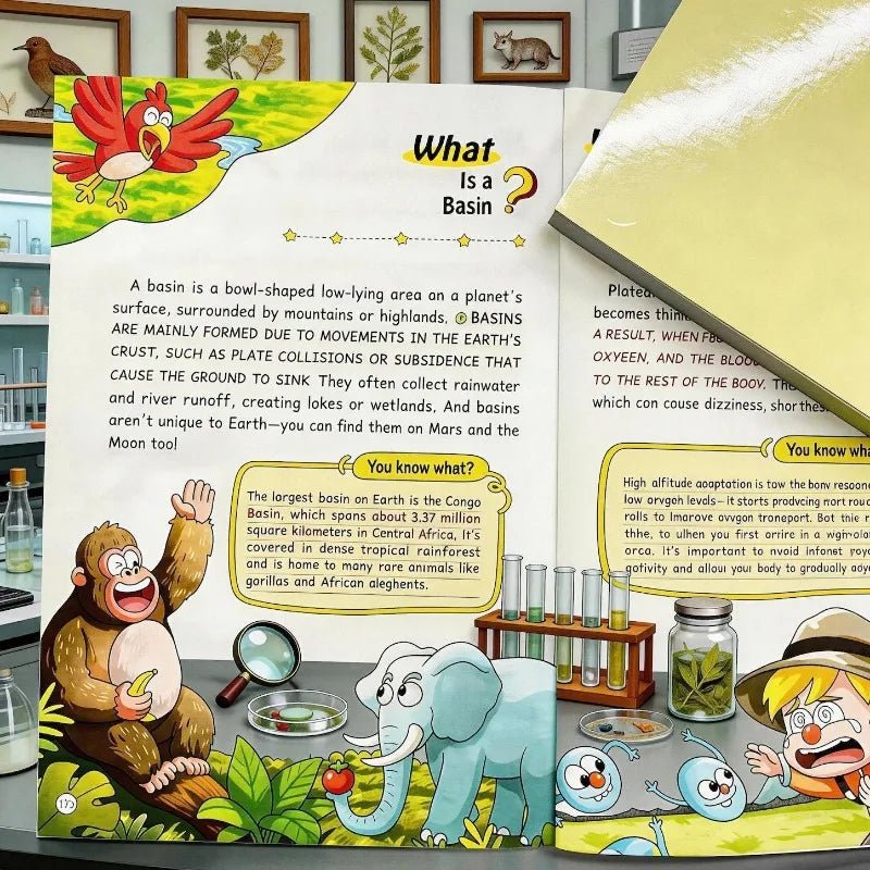 100000 Whys Kids Science Book Fun Educational Storybook Build Ultimate Brain Early Learning Cognitive Books for Children Book by Creative Vault Marketplace
