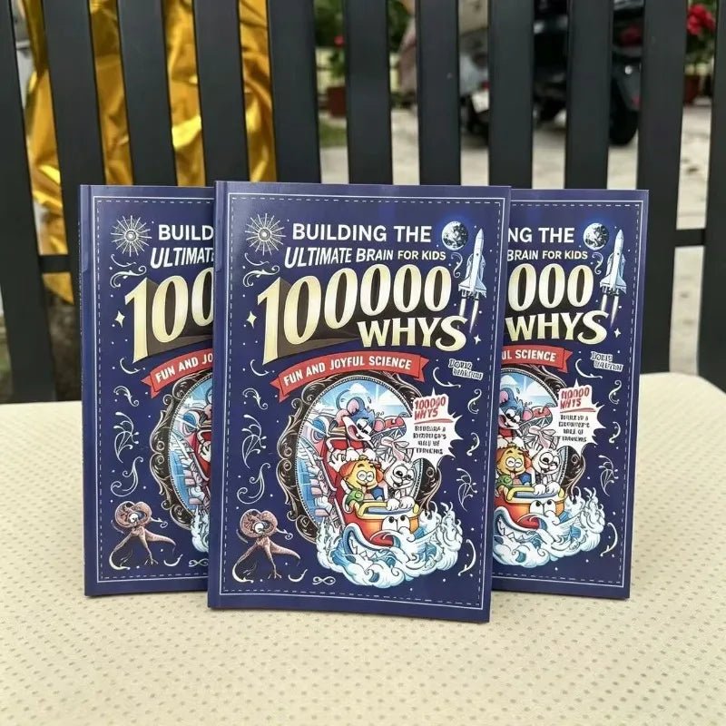100000 Whys Kids Science Book Fun Educational Storybook Build Ultimate Brain Early Learning Cognitive Books for Children Book by Creative Vault Marketplace