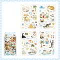 Journamm 4sheets Journaling Stickers Junk Journal Supplies Crafts Planner Collage Card Album Scrapbook Stickers by Creative Vault Marketplace