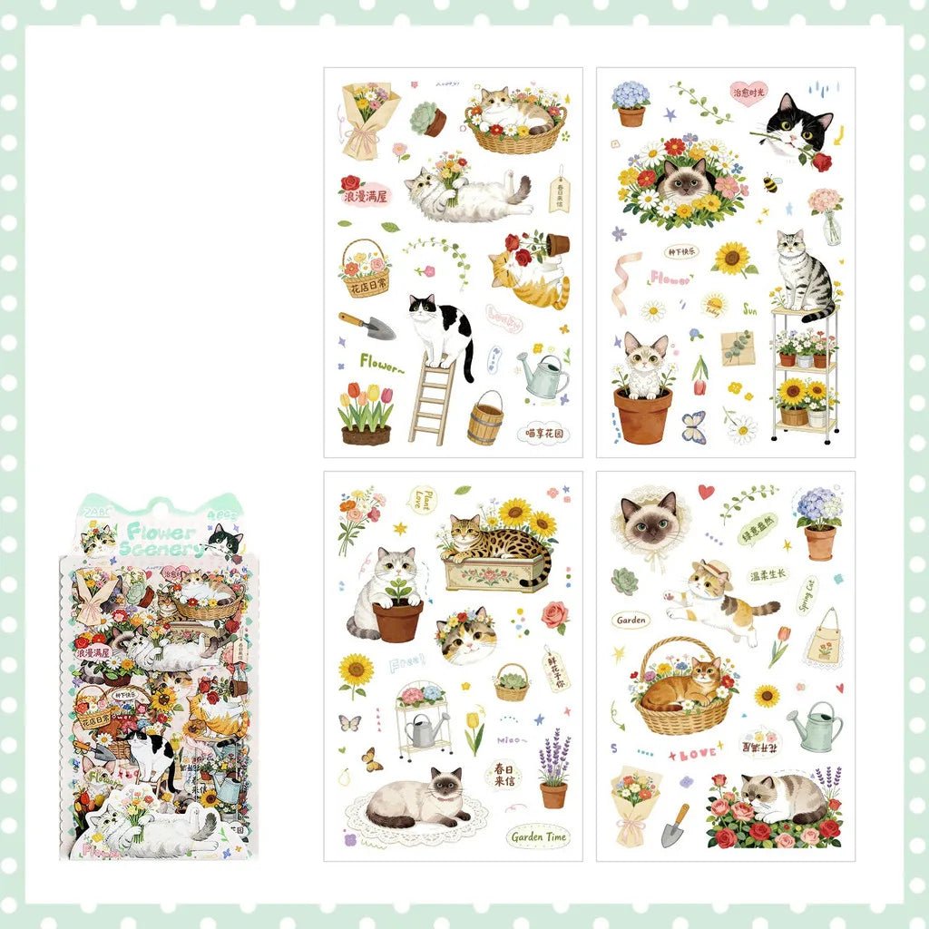 Journamm 4sheets Journaling Stickers Junk Journal Supplies Crafts Planner Collage Card Album Scrapbook Stickers by Creative Vault Marketplace