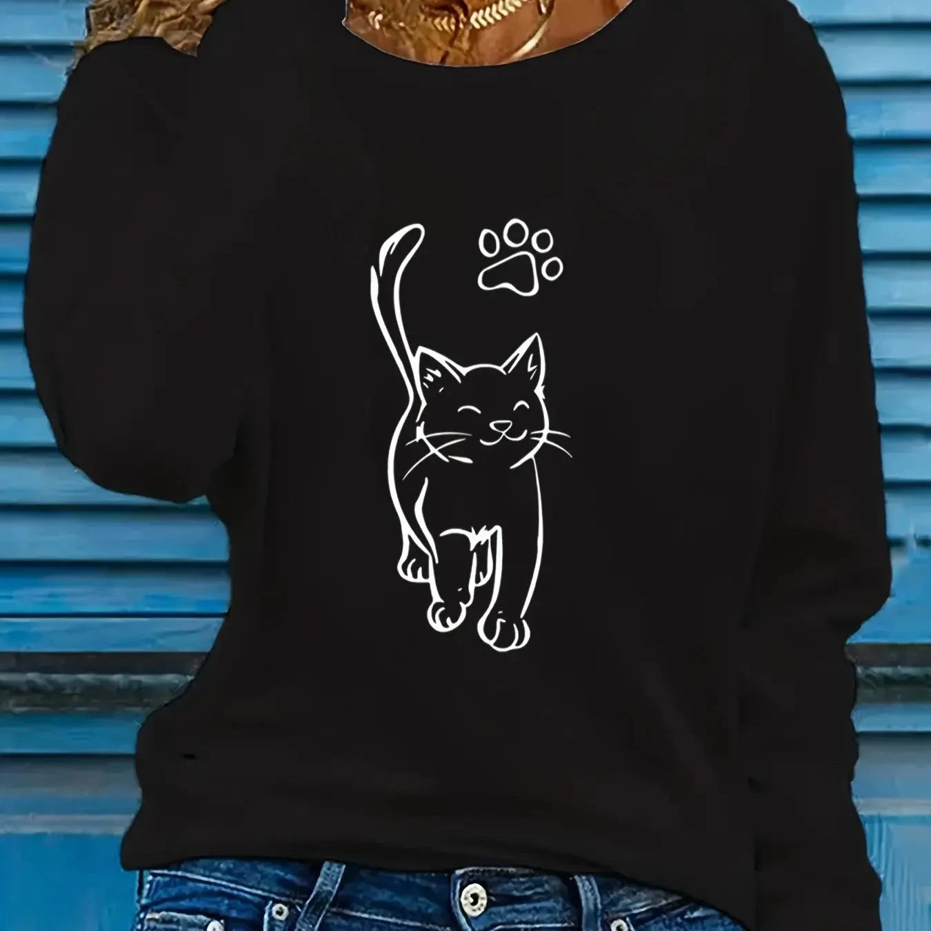 Faith Print Long Sleeve T-Shirt - Cozy Autumn Layering Tee for Inspired Women by Creative Vault Marketplace