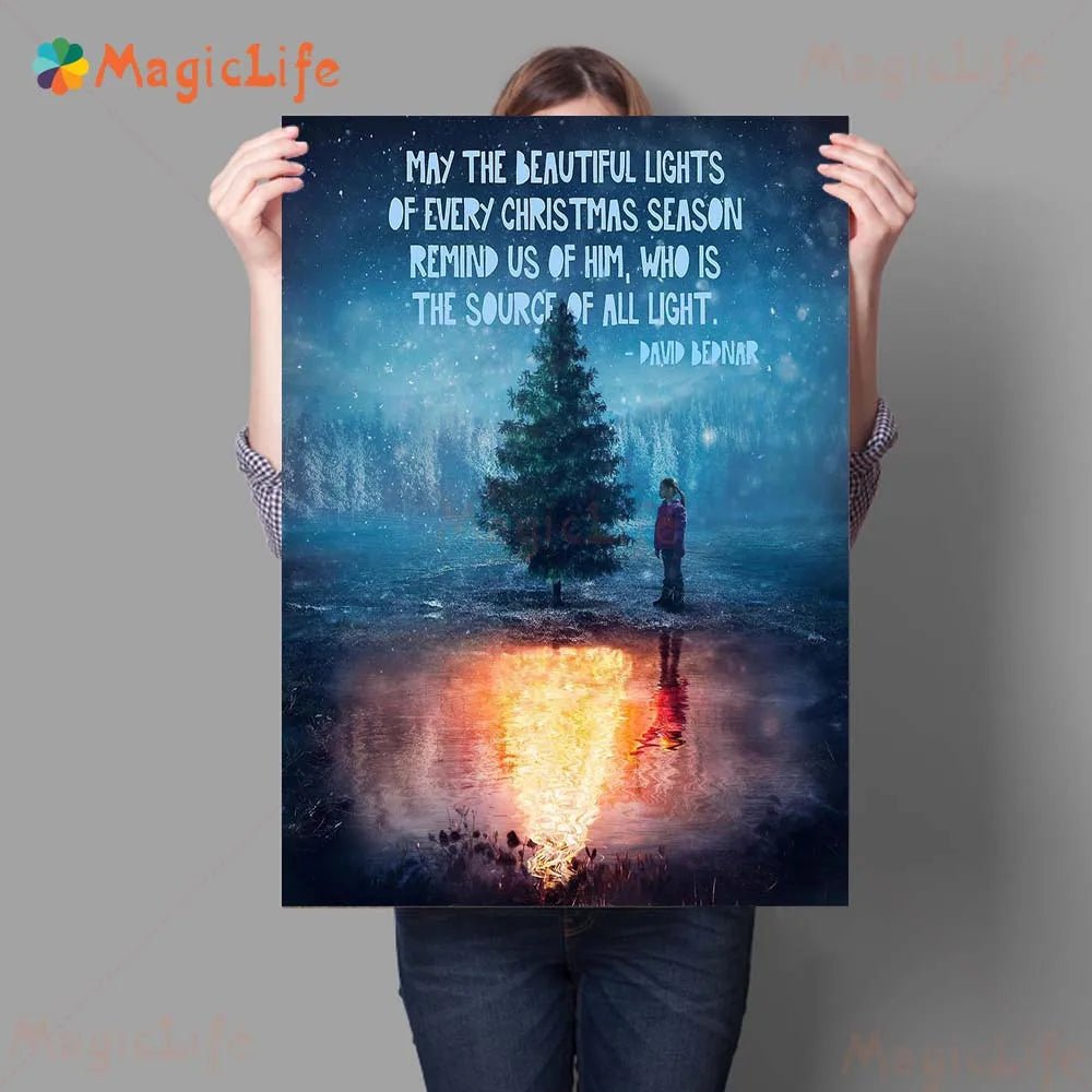 Power Of Faith Inspirational Quotes Wall Art Canvas Painting Biblical Instruction Art Poster And Print Home Decoration Unframed by Creative Vault Marketplace