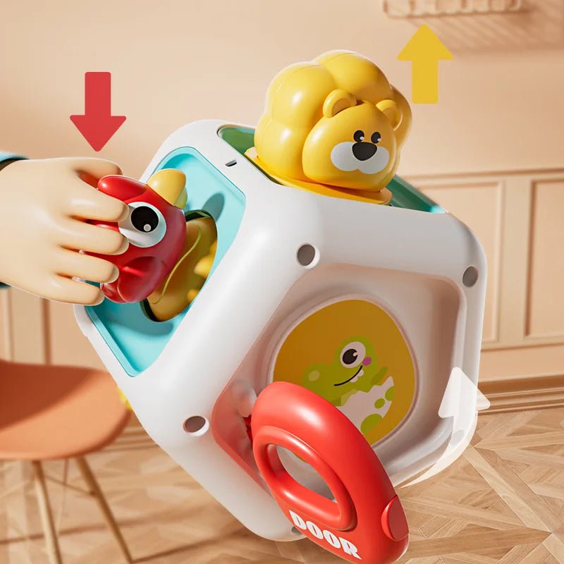 Montessori Sensory Toys Baby Busy Cube Activity Travel Toy Educational Learning Fidget Toys for Fine Motor Skills Children Gift by Creative Vault Marketplace