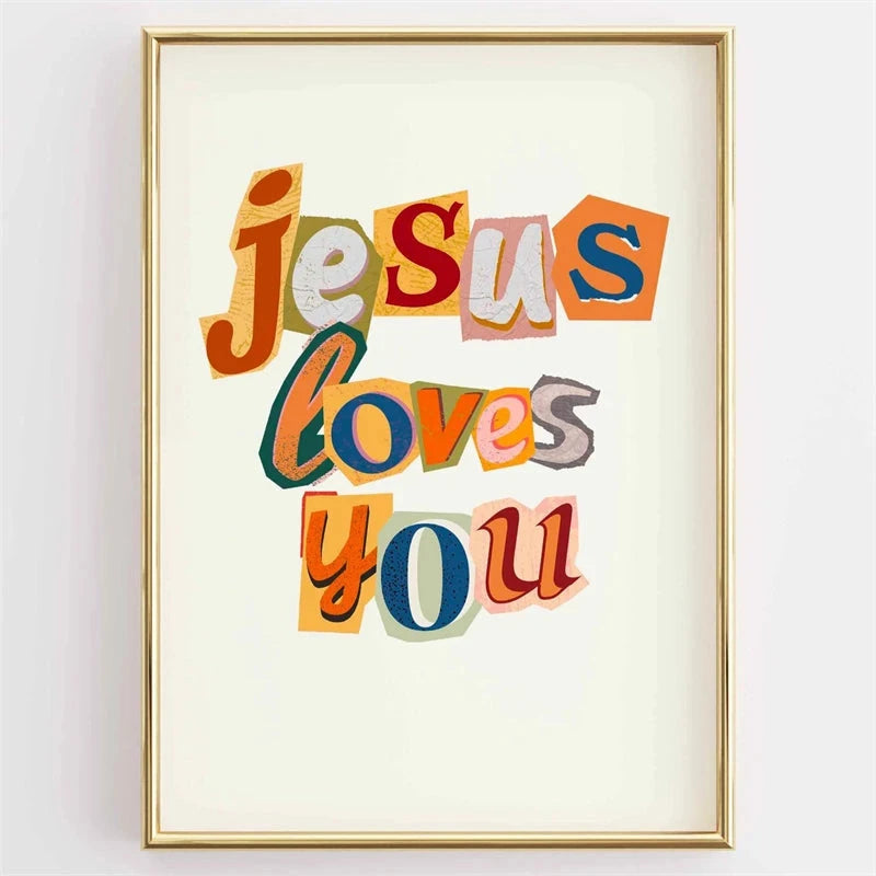 Faith Scripture Artwork Posters Read Your Bible Print Canvas Painting Wall Art Picture for Warm Autumn Kitchen Home Decoration by Creative Vault Marketplace