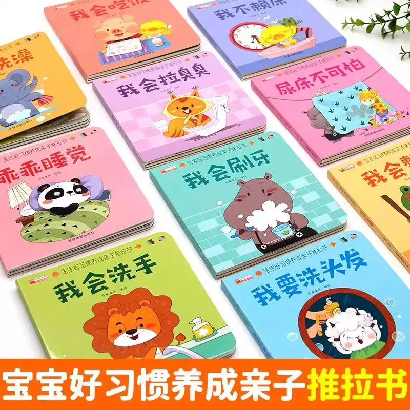 Baby Board Books for Good Habits: A 10-Book Adventure for Your Little One by Creative Vault Marketplace