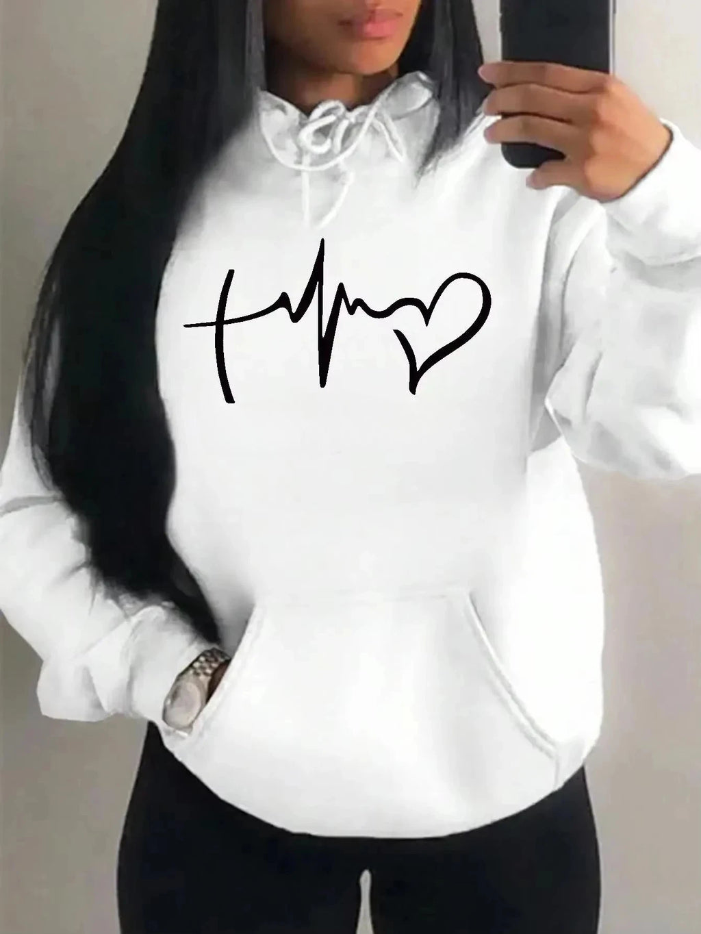 Faith Hope Love Graphic Hoodie - Embrace Comfort and Style by Creative Vault Marketplace