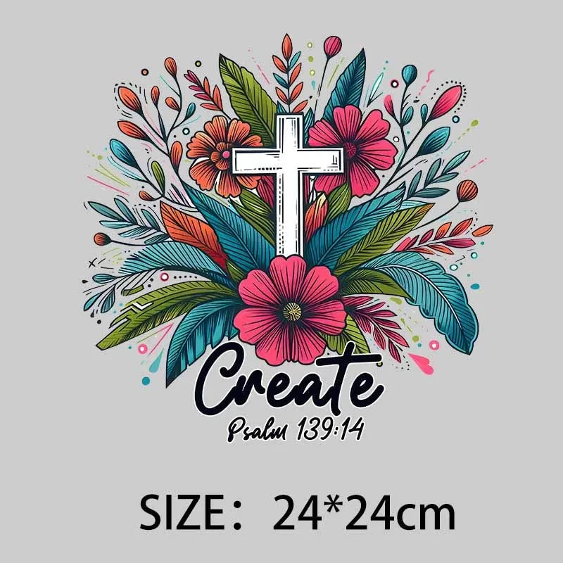 Transform Your Style with Cowboy Cross Iron-On Stickers: Unique DIY Decoration by Creative Vault Marketplace