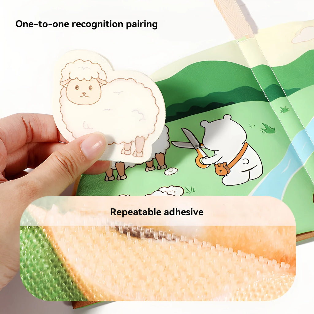 Children's Fabric Books, Book Baby Toys, Educational and Stimulating for Children, Parent-Child Interaction Toys by Creative Vault Marketplace
