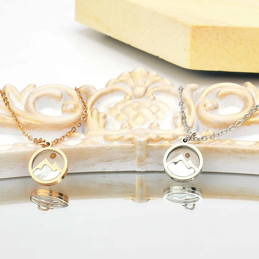 Mustard Seed Necklace for Women Christian Gifts Move Mountains Shell Necklaces Mothers Valentines Day Gifts Faith Jewelry by Creative Vault Marketplace