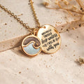 Mustard Seed Necklace for Women Christian Gifts Move Mountains Shell Necklaces Mothers Valentines Day Gifts Faith Jewelry by Creative Vault Marketplace