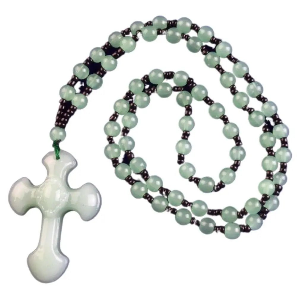 Fashion Making Jewelry Jade Cross Jewelry Accessories Amulet Jewelry Fashion Pendant Classic Religious Style by Creative Vault Marketplace