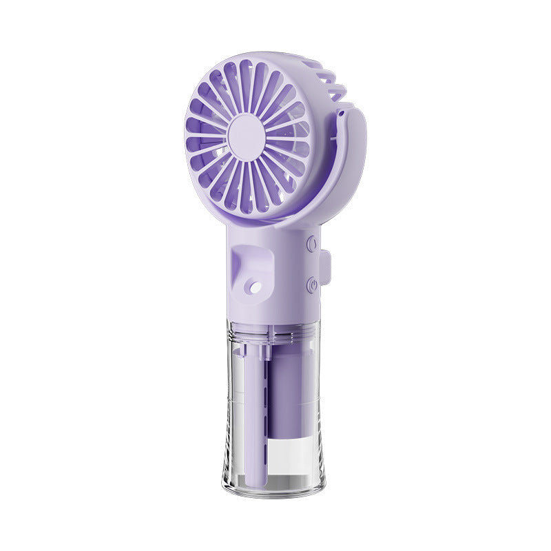 Stay Cool Anywhere: Portable Handheld Mist Fan for Summer Comfort by Creative Vault Marketplace