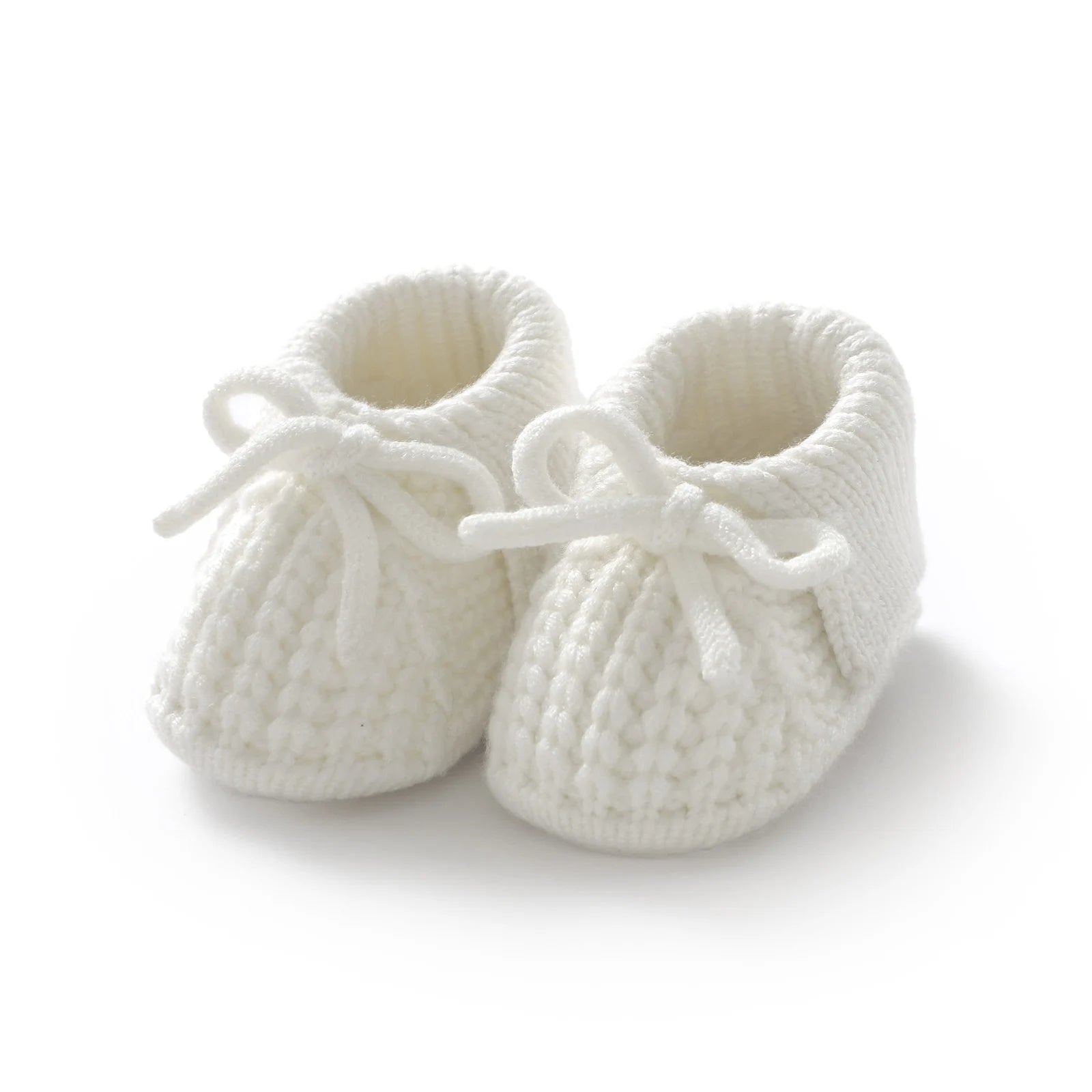 Baby Shoes Knitted Infant Child Bed Footwear 0-18M Cute Turn-down Breathable Newborn Boys Girls Walk Boots Fashion Solid Bandage by Creative Vault Marketplace