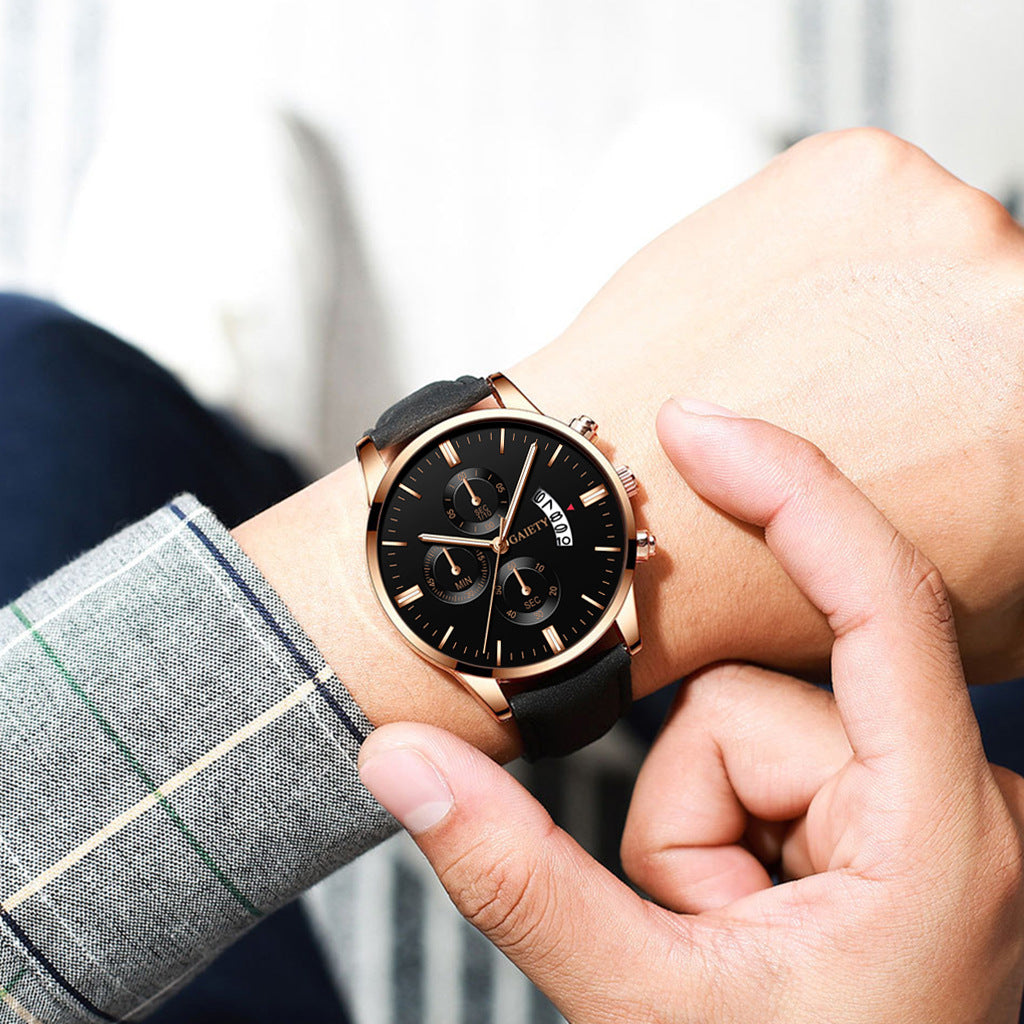 Men's Classic Quartz Watch: Refine Your Look with Timeless Elegance by Creative Vault Marketplace