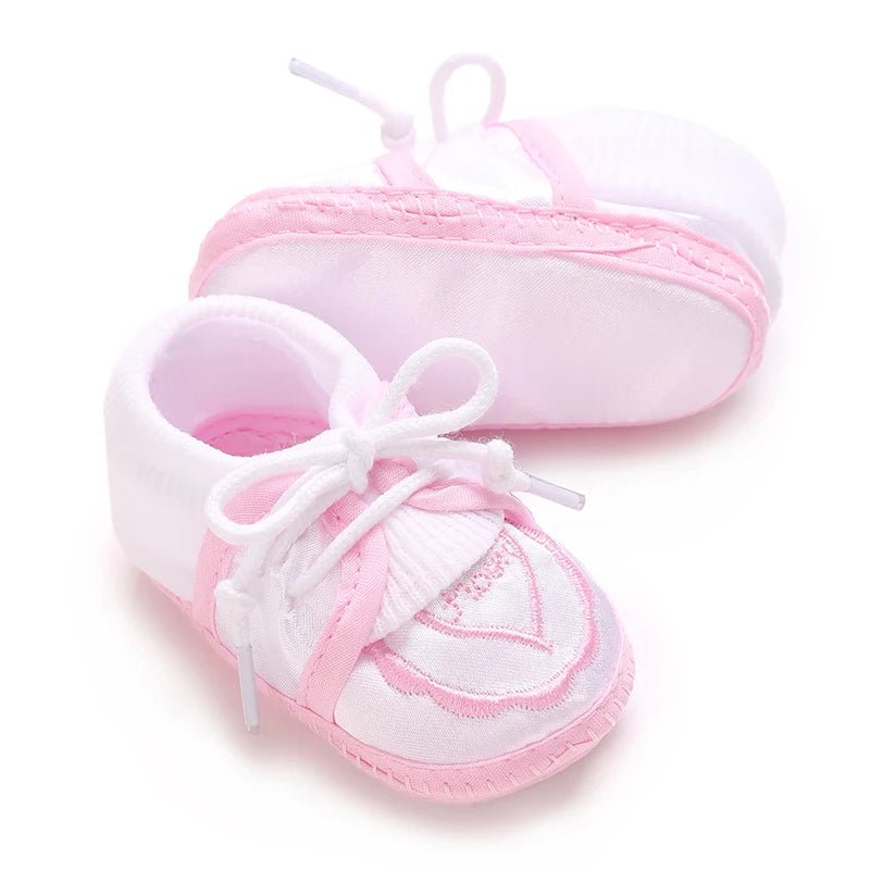 Newborn Baby's First Baptist Shoe: Newborn Boys and Girls' White Baptist Shoes Soft Sole Walking Shoes Size-9CM-10CM by Creative Vault Marketplace