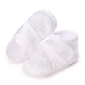 Newborn Baby's First Baptist Shoe: Newborn Boys and Girls' White Baptist Shoes Soft Sole Walking Shoes Multiple Styles-9CM/10CM by Creative Vault Marketplace