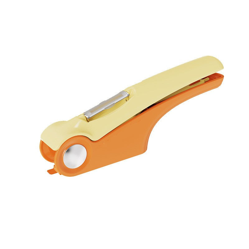 Manual Garlic Press | Stainless Steel & ABS | Multifunction Kitchen Tool by Creative Vault Marketplace