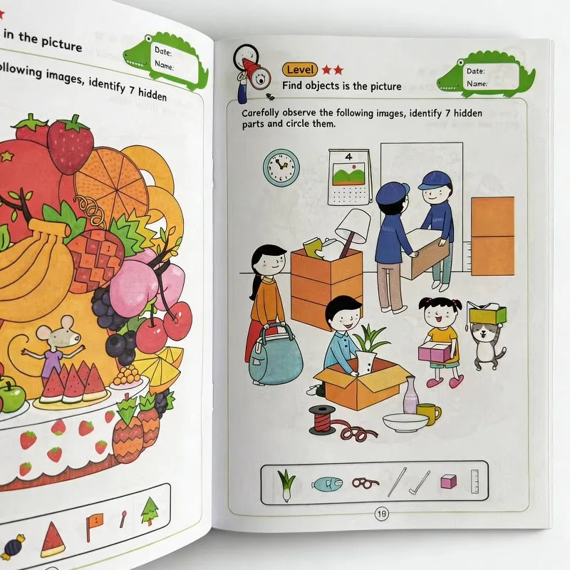 Children's Fun Find A Game Book, Find The Same Item Game, Find Hidden Items, Interactive Activity Book by Creative Vault Marketplace