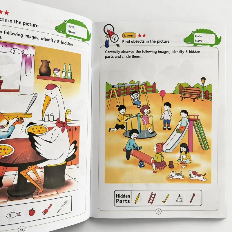Children's Fun Find A Game Book, Find The Same Item Game, Find Hidden Items, Interactive Activity Book by Creative Vault Marketplace