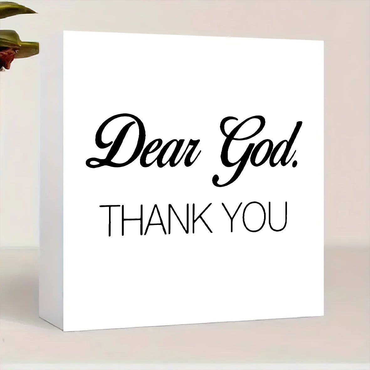 Simple Faith Wooden And wood Sign, "I Have Always Been Grateful To God For Giving You" Sacred Scripture Wall Decoration by Creative Vault Marketplace