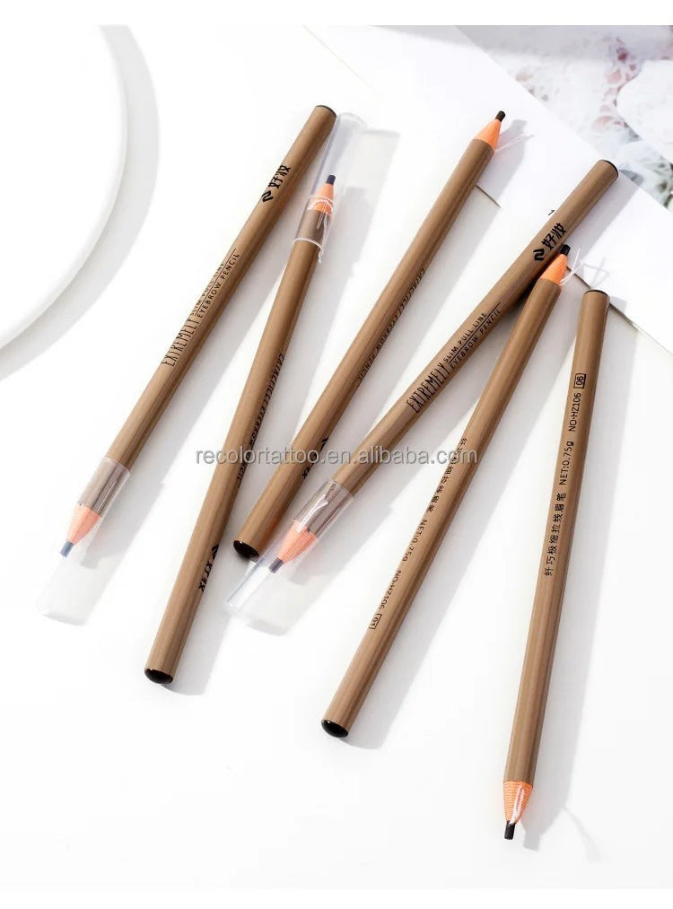 Creative Vault Marketplace waterproof microblading eyebrow pencils with 2.0mm fine tips in various shades