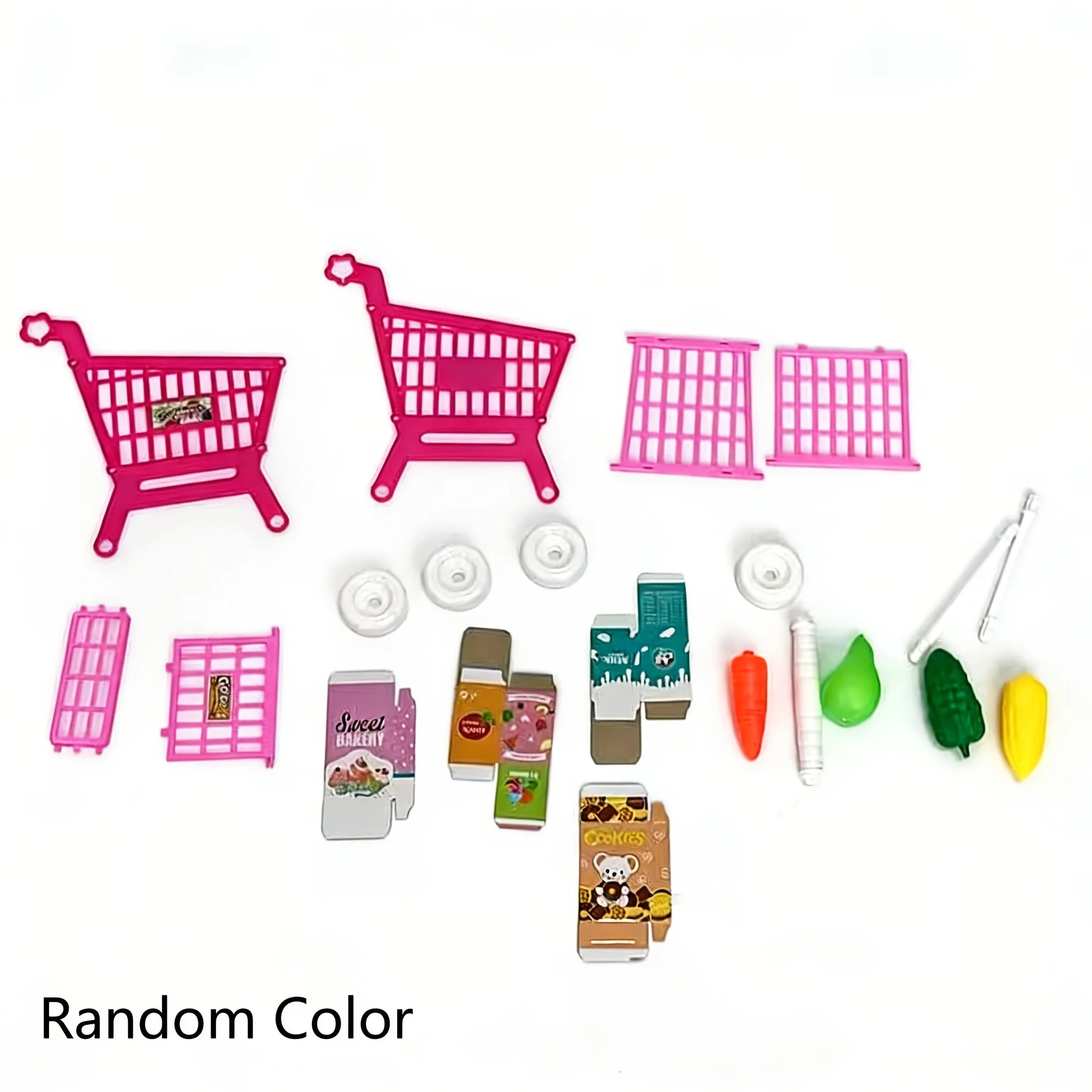 Children's Simulated Shopping Cart Toys, Simulated Supermarket Hand Carts, Role-playing Interactive Toys, Boys and Girls Toys by Creative Vault Marketplace