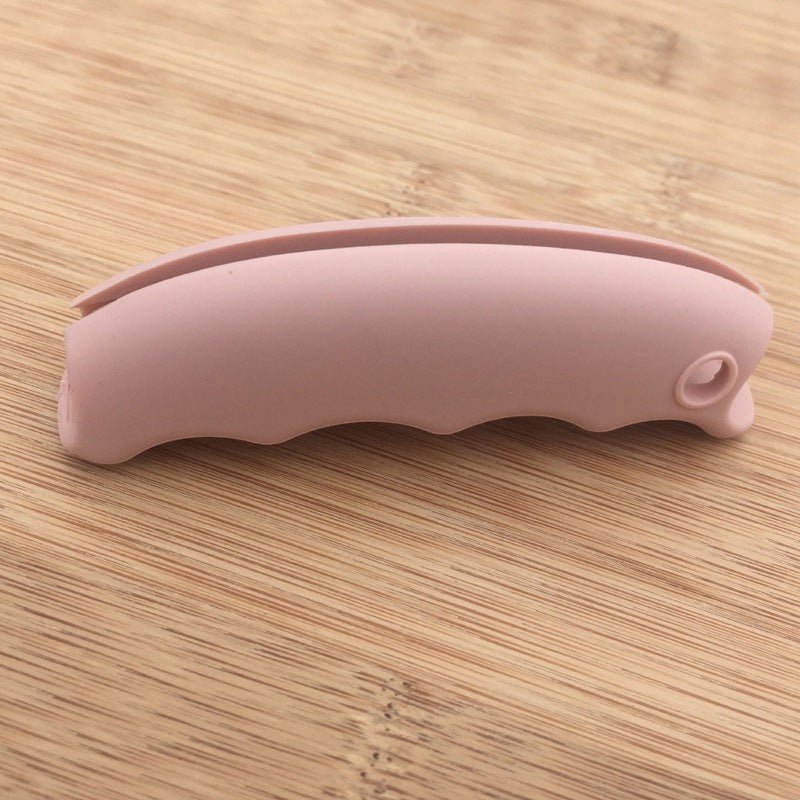Creative Vault Marketplace ergonomic pink silicone grocery bag grip handle for comfortable carrying
