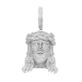 New Iced Out Bling CZ Religious Jesus Head Pendant Necklace Gold Color 5A Zircon Faith Charm Men's Hip Hop Jewelry by Creative Vault Marketplace