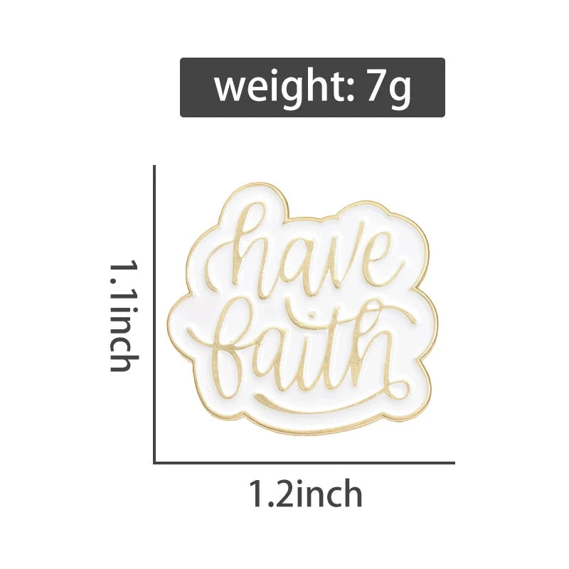 Inspirational Christian Enamel Pins – Wear Your Faith with Style by Creative Vault Marketplace