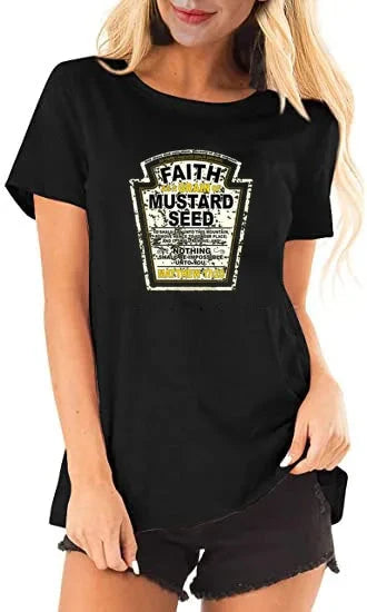 Embrace Your Faith with Our Christian Mustard Seed T-Shirt by Creative Vault Marketplace