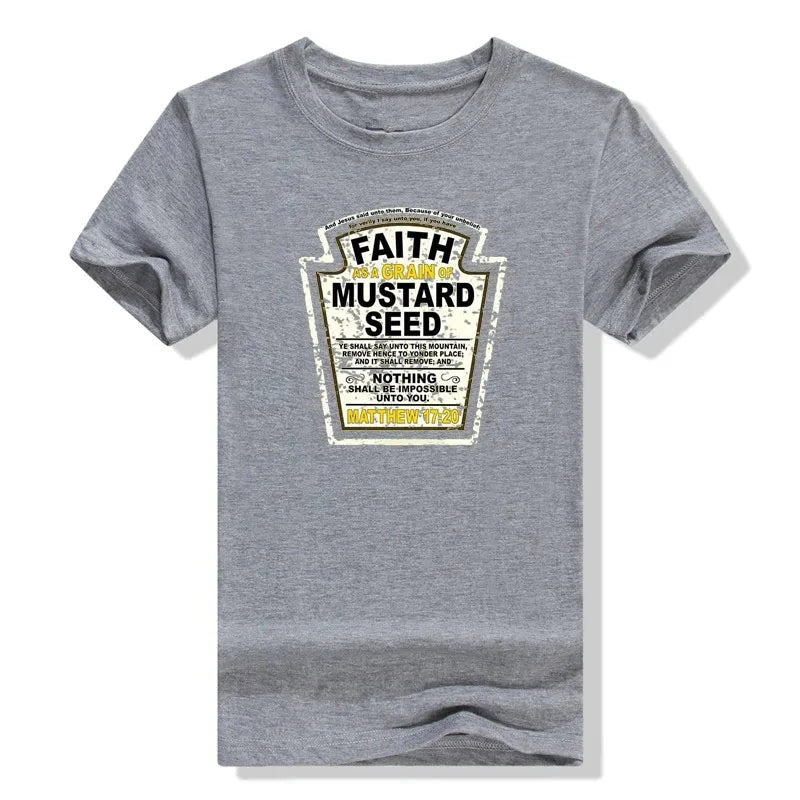 Embrace Your Faith with Our Christian Mustard Seed T-Shirt by Creative Vault Marketplace