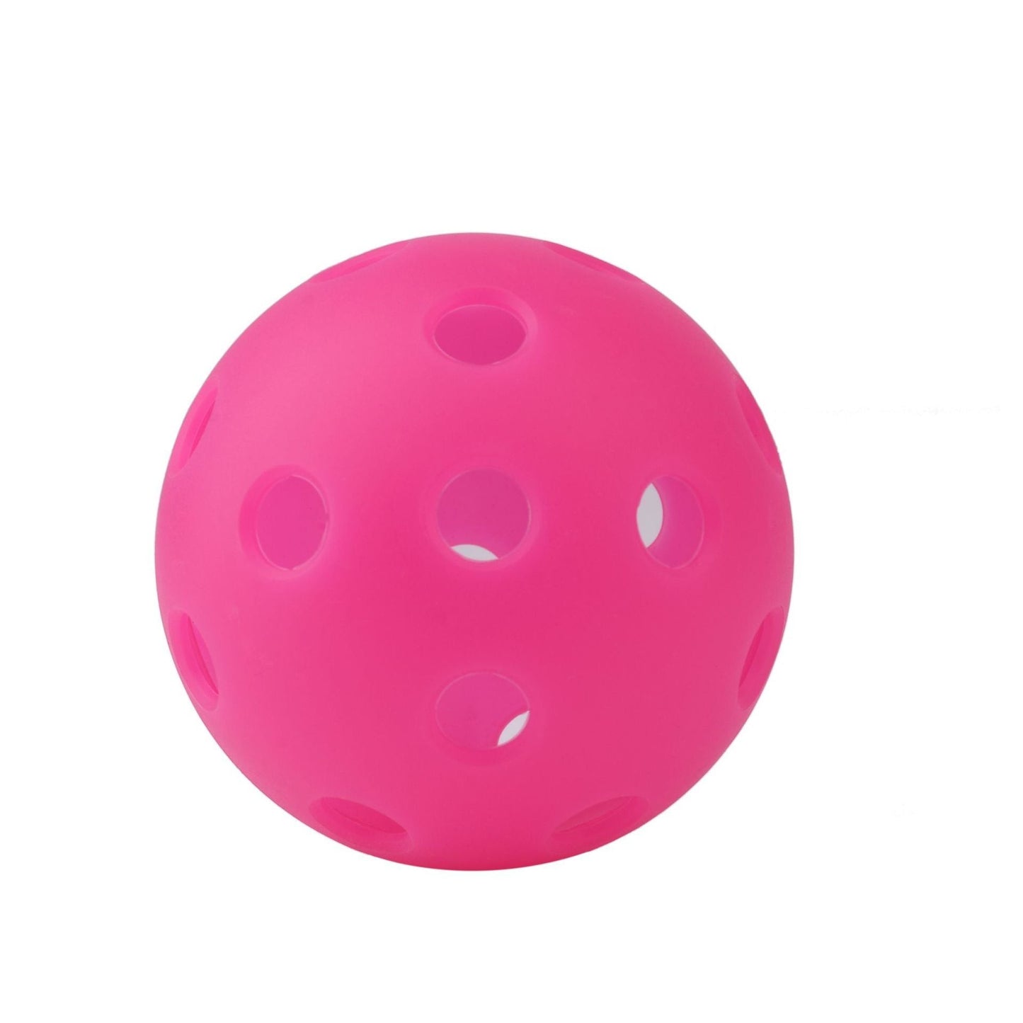 Creative Vault Marketplace rose red pickleball with 40 holes for indoor and outdoor play