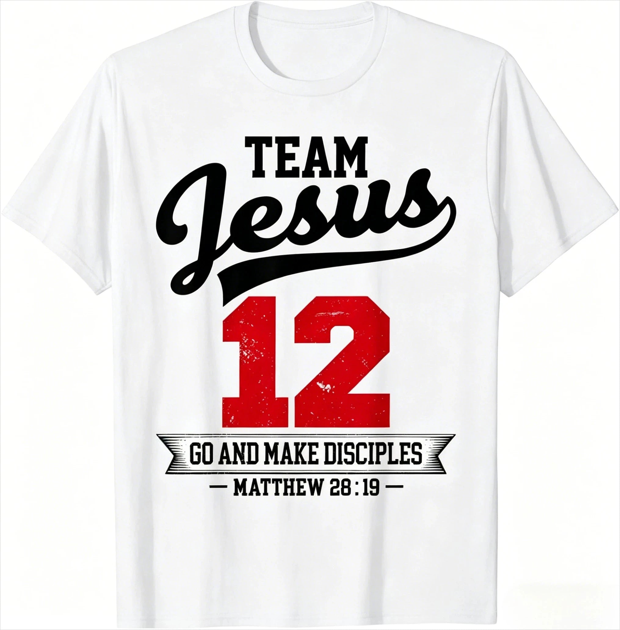 Funny Team Jesus T-Shirt: Share Your Faith with a Smile by Creative Vault Marketplace