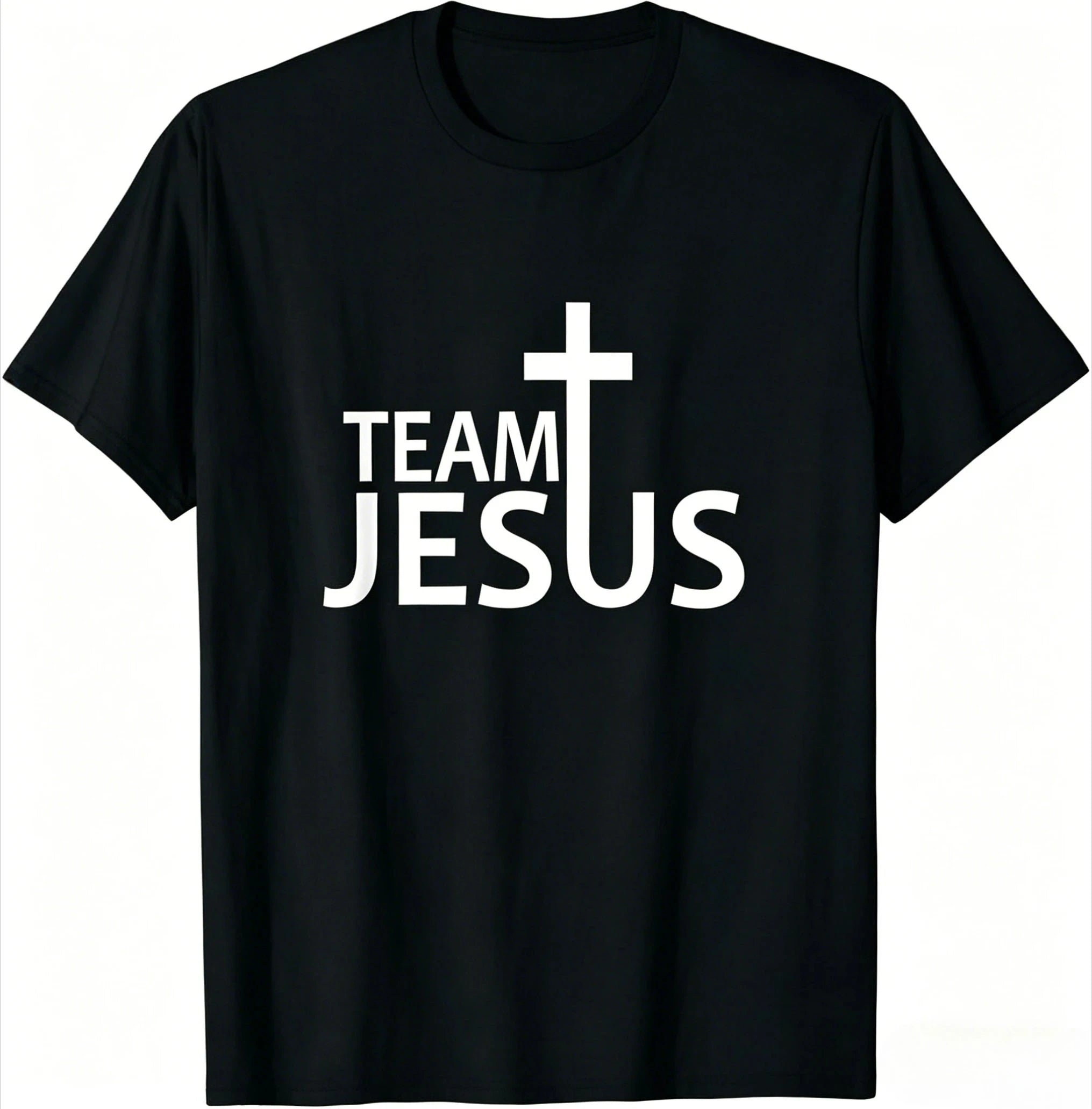Funny Team Jesus T-Shirt: Share Your Faith with a Smile by Creative Vault Marketplace
