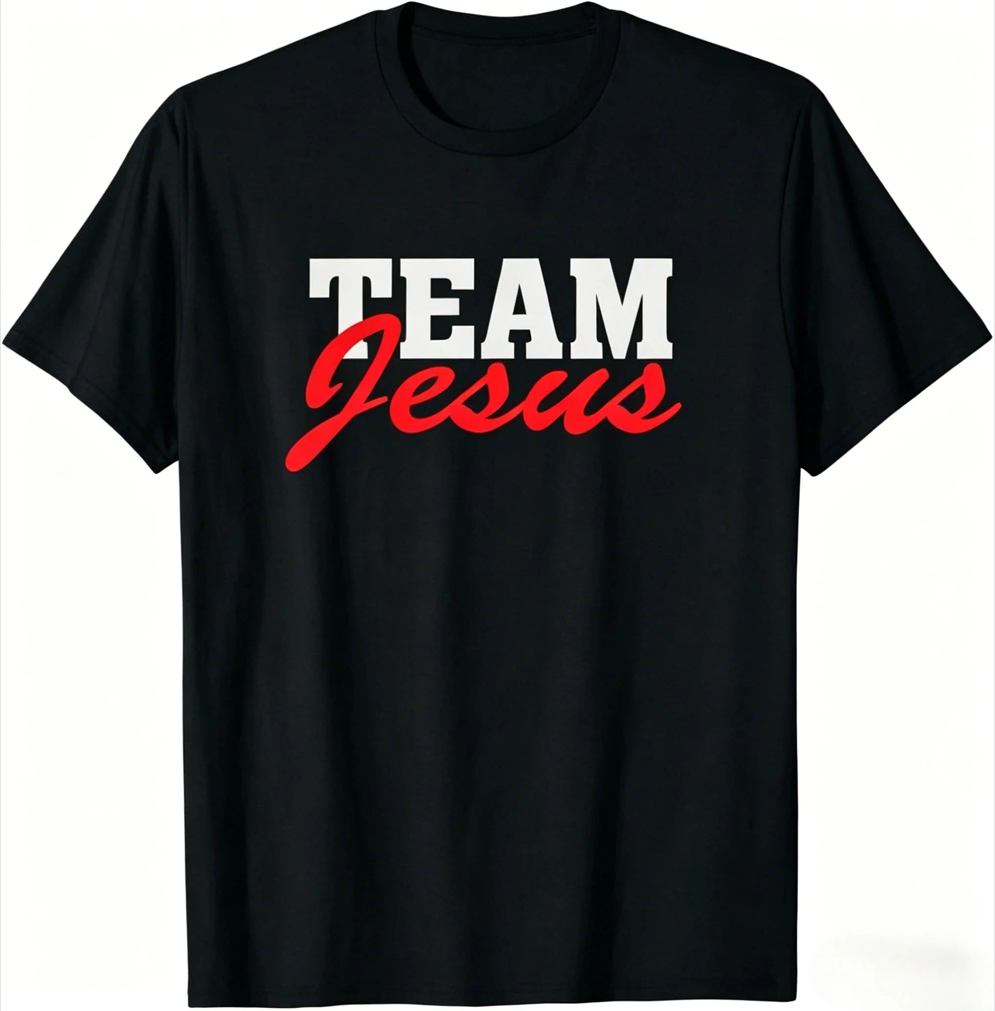 Funny Team Jesus T-Shirt: Share Your Faith with a Smile by Creative Vault Marketplace