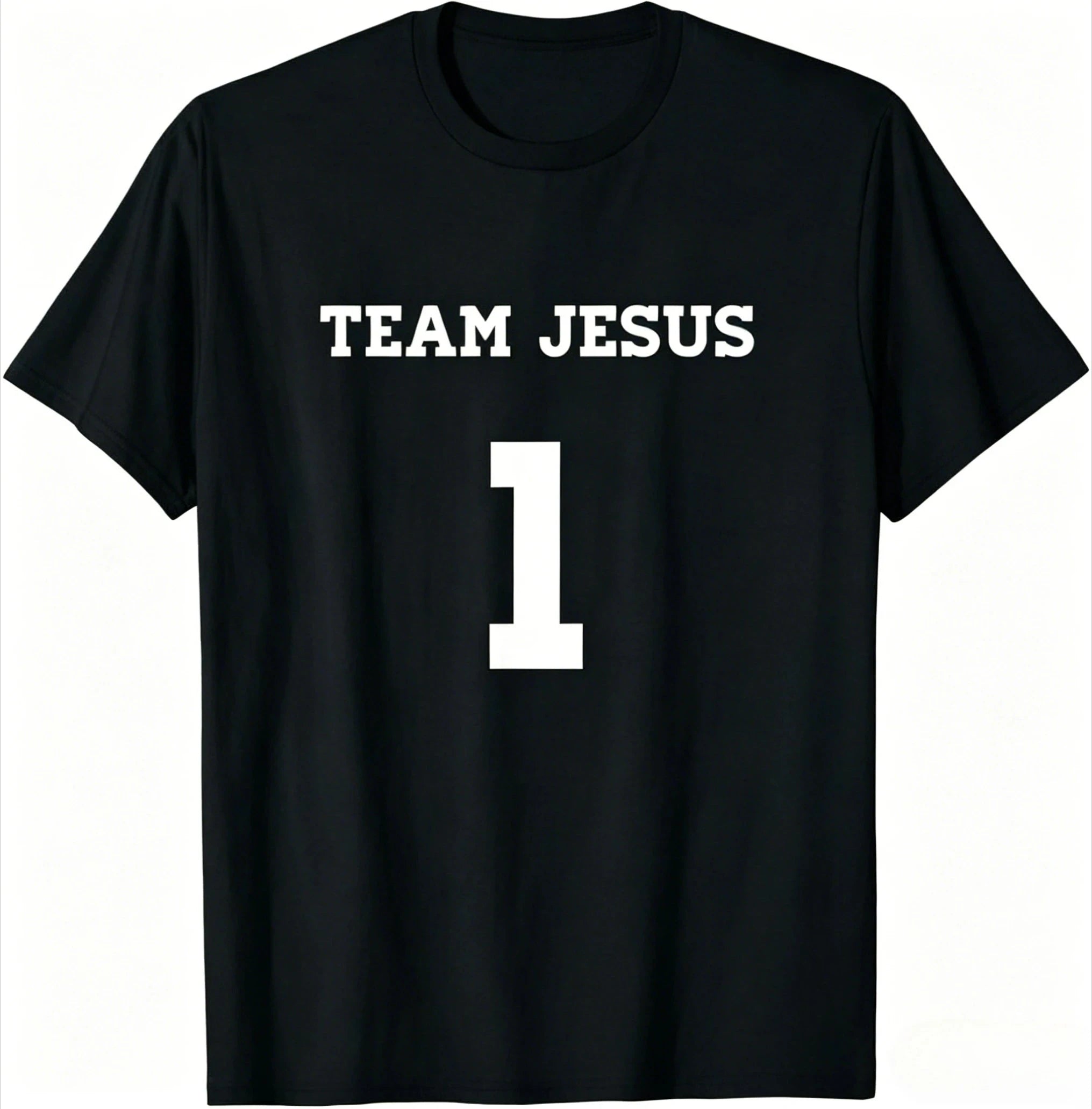 Funny Team Jesus T-Shirt: Share Your Faith with a Smile by Creative Vault Marketplace