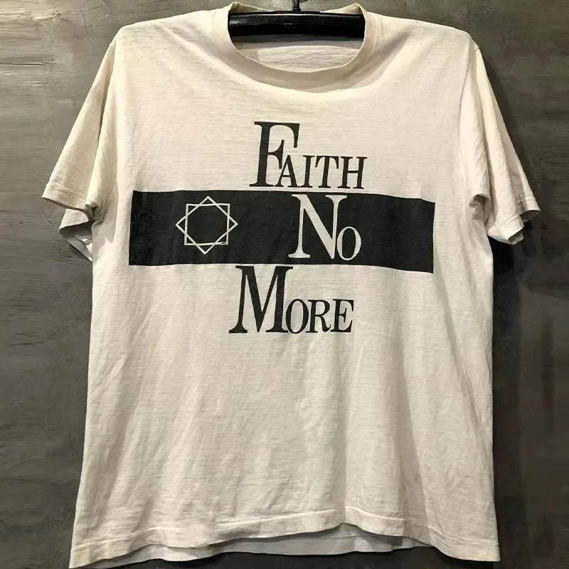 Revitalize Your Wardrobe with the Faith No More T-Shirt – Ultimate Summer Essential by Creative Vault Marketplace
