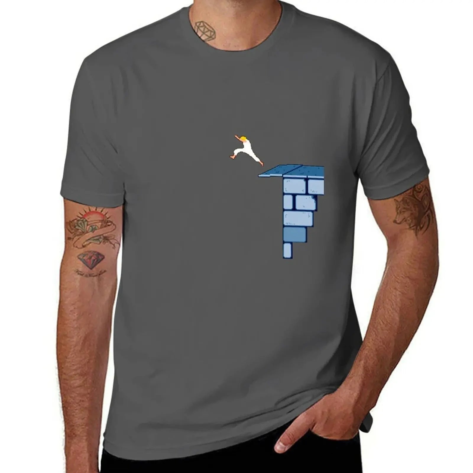 Leap of Faith - Stylish Prince of Persia T-Shirt for Ultimate Comfort and Coolness by Creative Vault Marketplace
