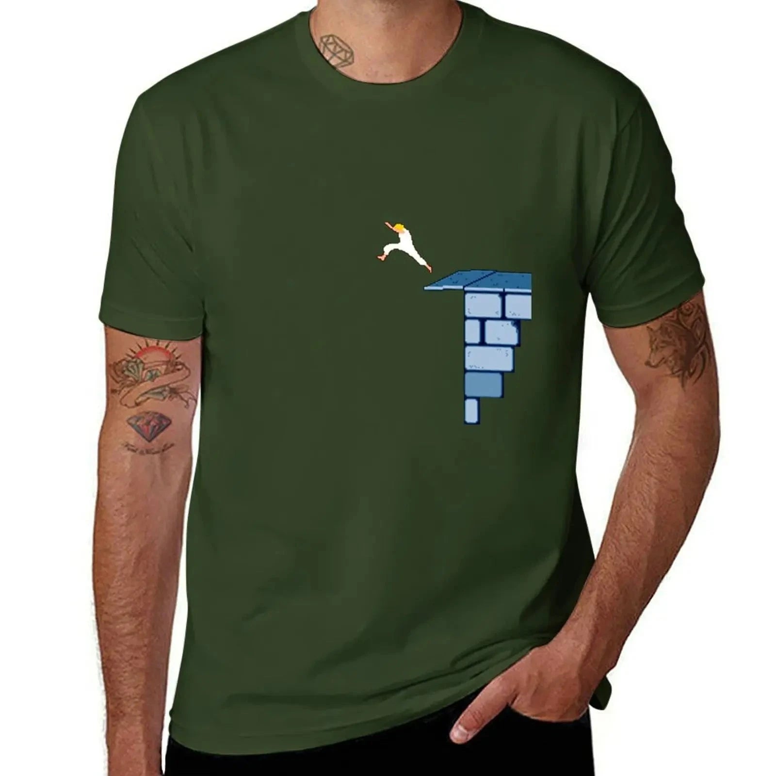 Leap of Faith - Stylish Prince of Persia T-Shirt for Ultimate Comfort and Coolness by Creative Vault Marketplace