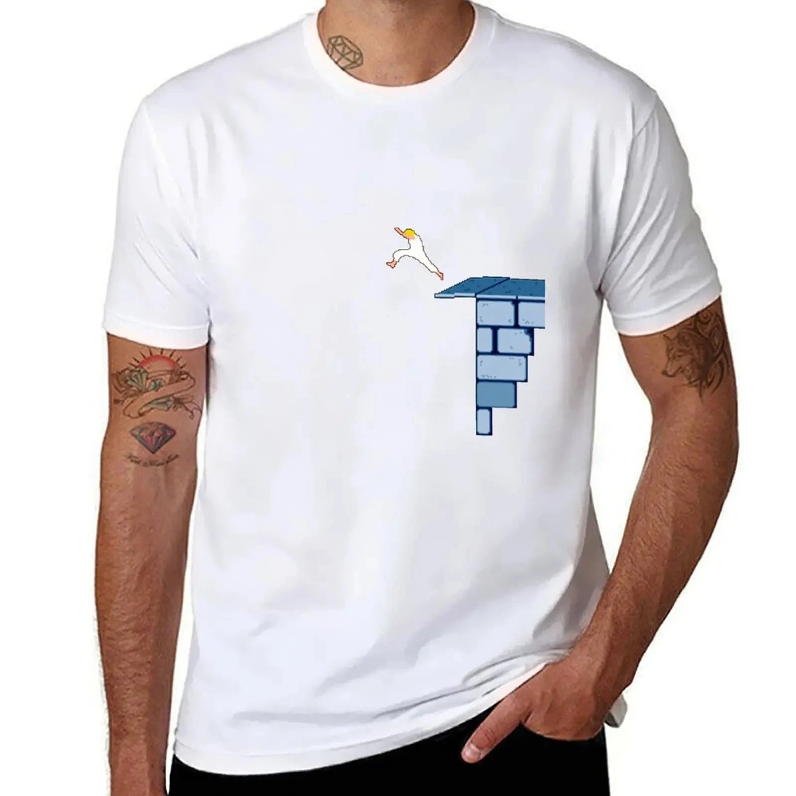 Leap of Faith - Stylish Prince of Persia T-Shirt for Ultimate Comfort and Coolness by Creative Vault Marketplace