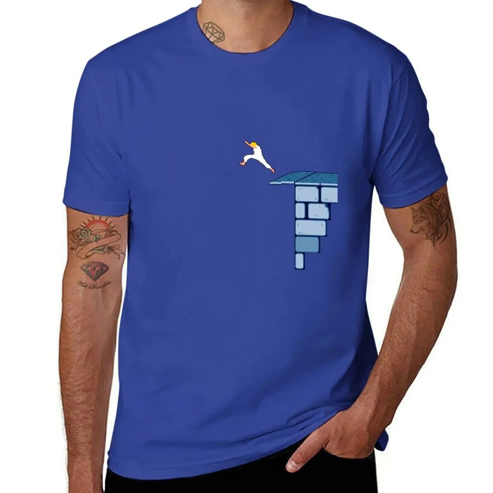 Leap of Faith - Stylish Prince of Persia T-Shirt for Ultimate Comfort and Coolness by Creative Vault Marketplace