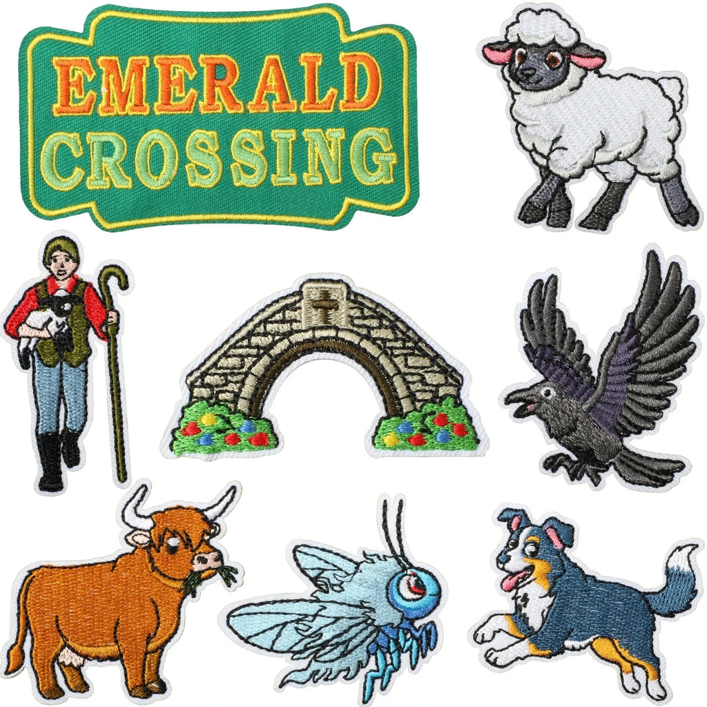 Little Lamb Faith Iron-On Patch by Creative Vault Marketplace