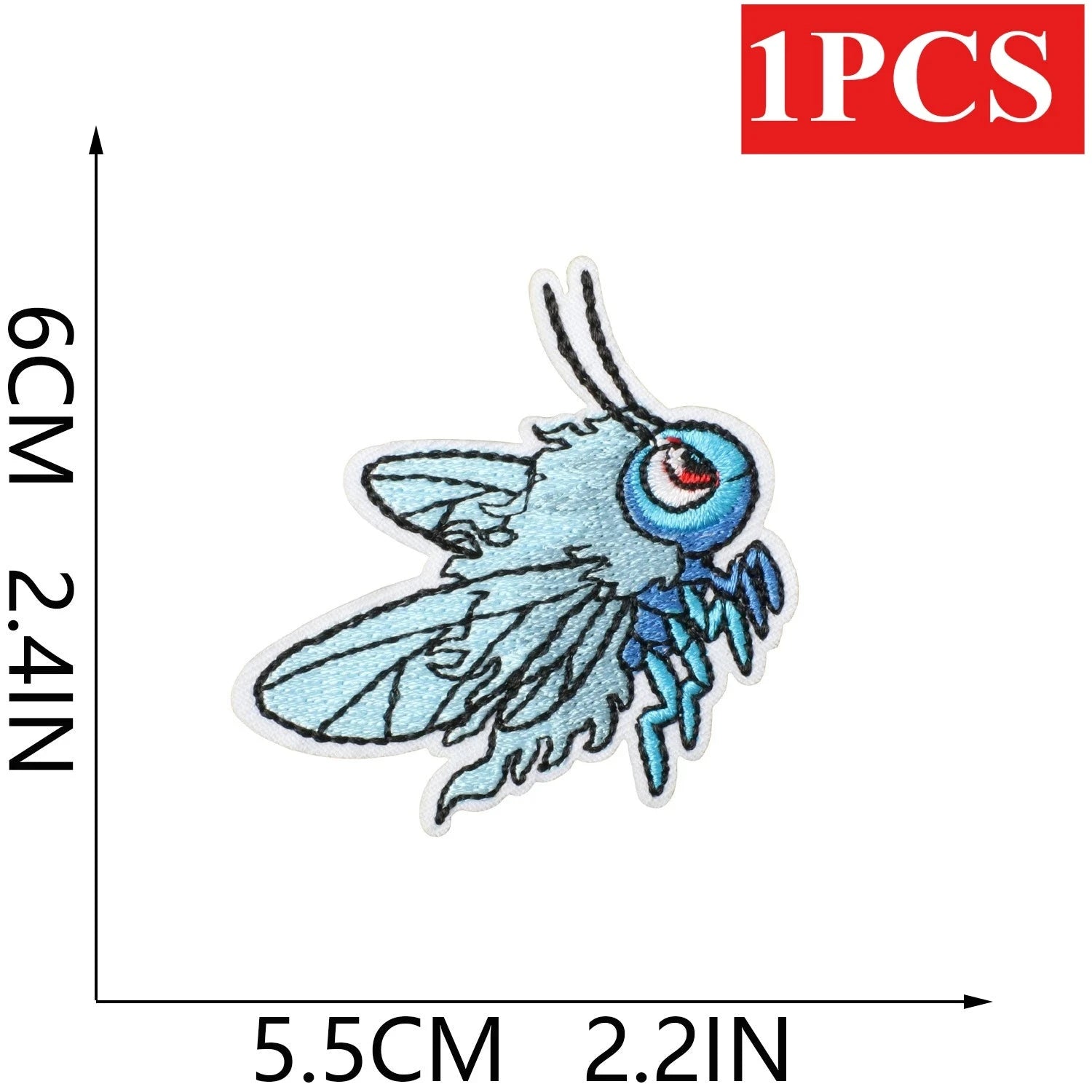 Little Lamb Faith Iron-On Patch by Creative Vault Marketplace