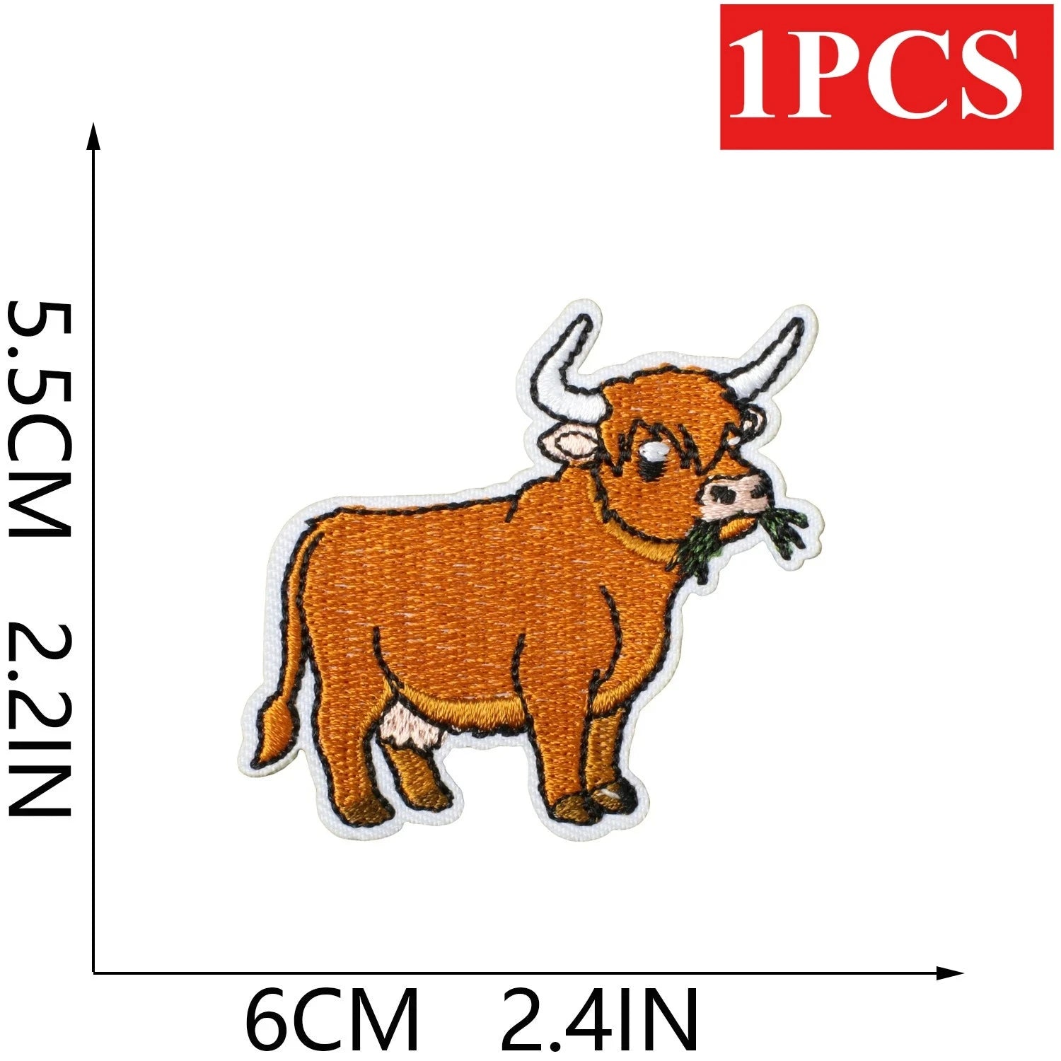 Little Lamb Faith Iron-On Patch by Creative Vault Marketplace