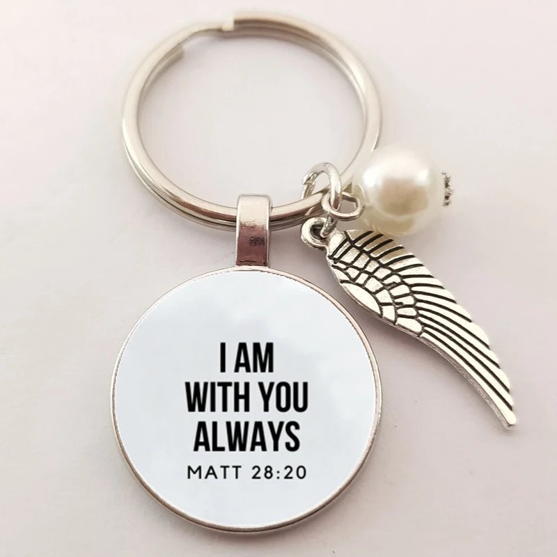 bible verse key chains faith keychain scripture quote christian jewelry for friend women men inspirational gifts by Creative Vault Marketplace