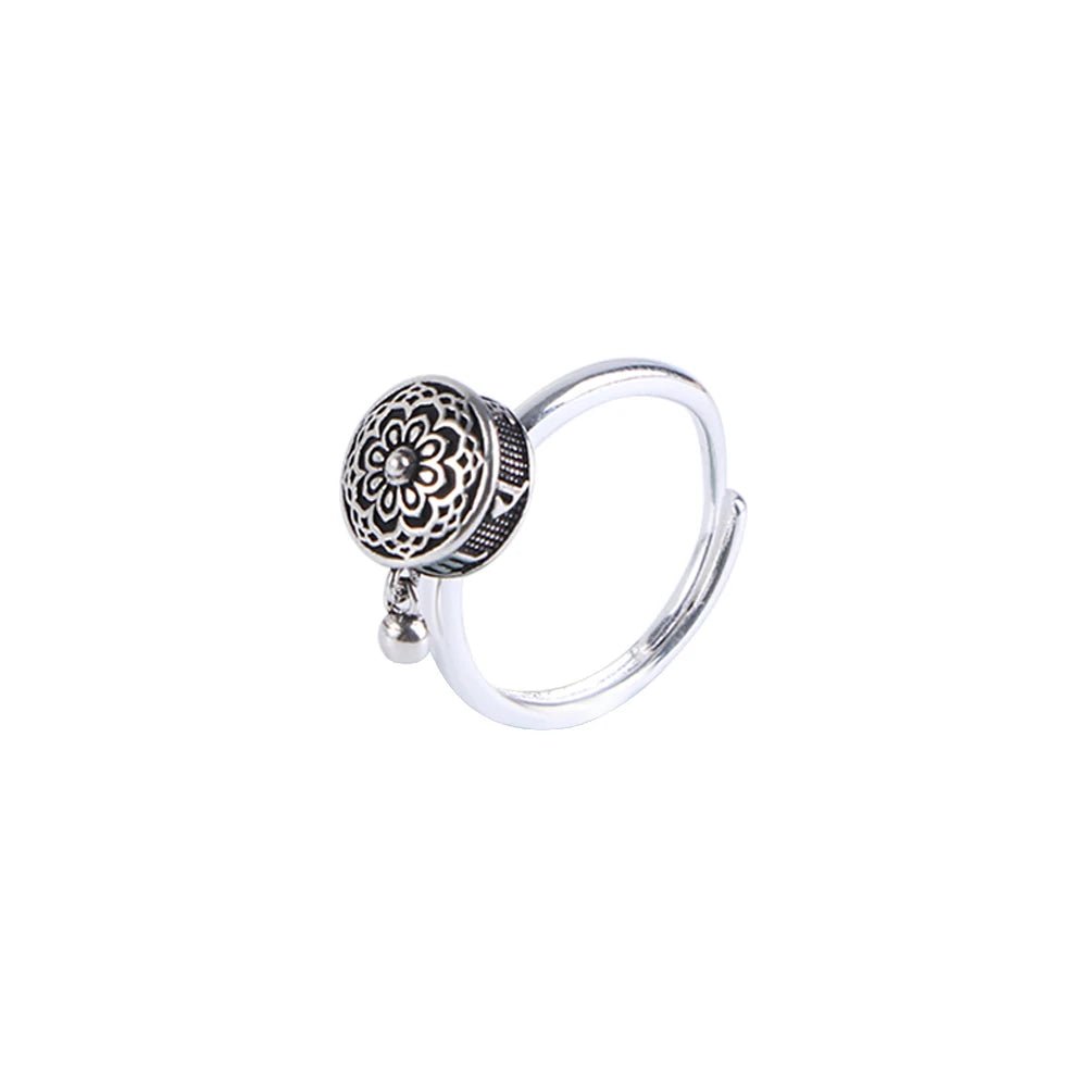 Simple Jewelry Gift Faith Transfer ring Buddhism Korean Style Ring Ethnic Style Ring Female Rings Amulet Opening Ring by Creative Vault Marketplace