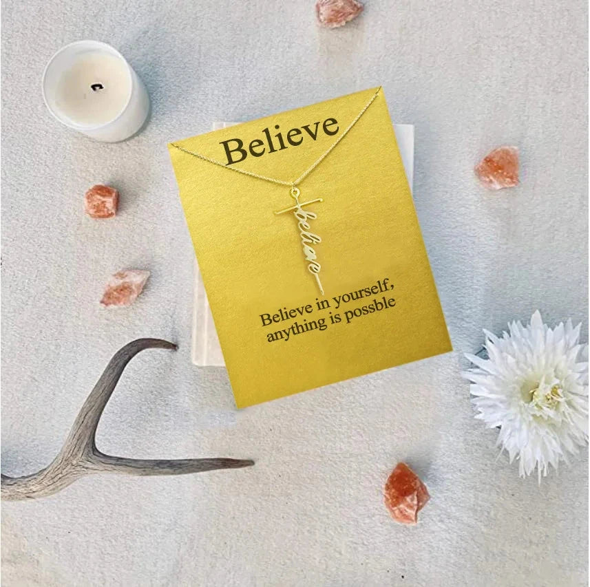Inspiring Faith Cross Necklace for Women – A Touch of Grace and Hope in Every Wear by Creative Vault Marketplace